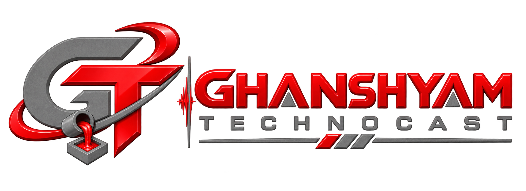 Ghanshyam Technocast Logo